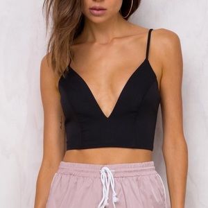 Black Crop Top/Bralette